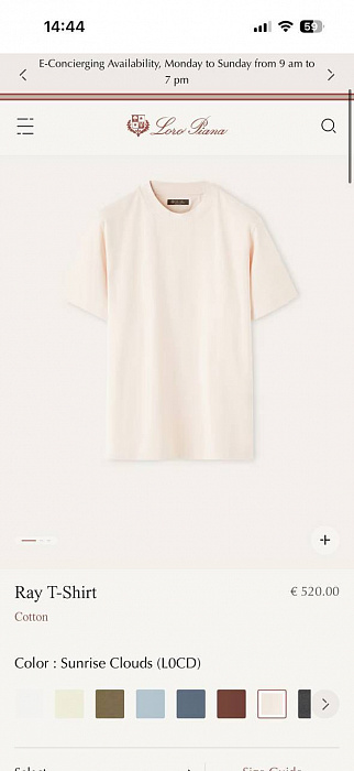 Футболка Loro Piana