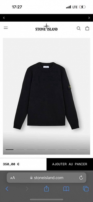 Свитер Stone Island