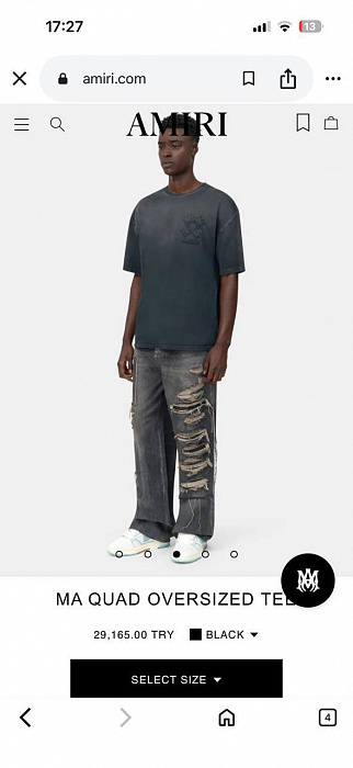 Футболка Amiri