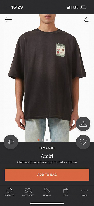 Футболка Amiri