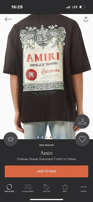 Футболка Amiri
