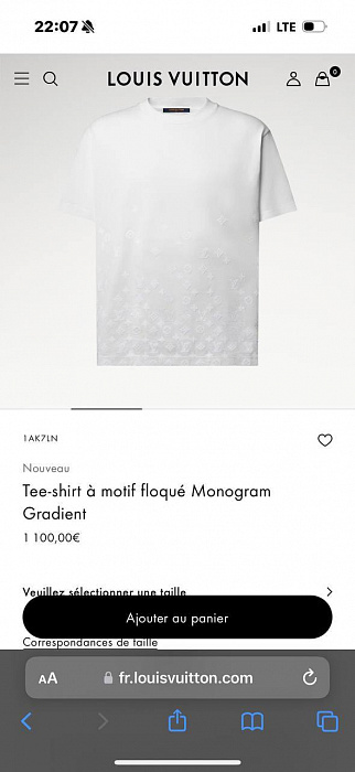 Футболка Louis Vuitton